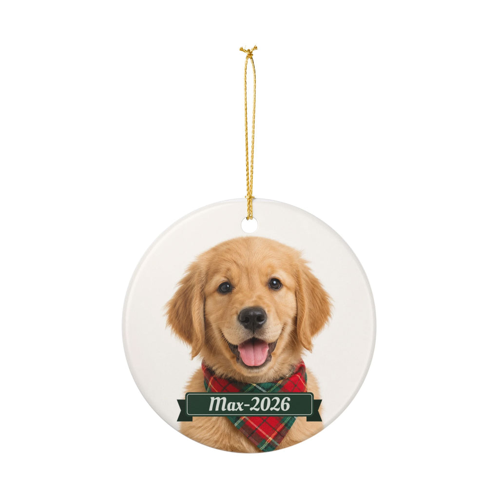 Custom Pet Portrait Ornament